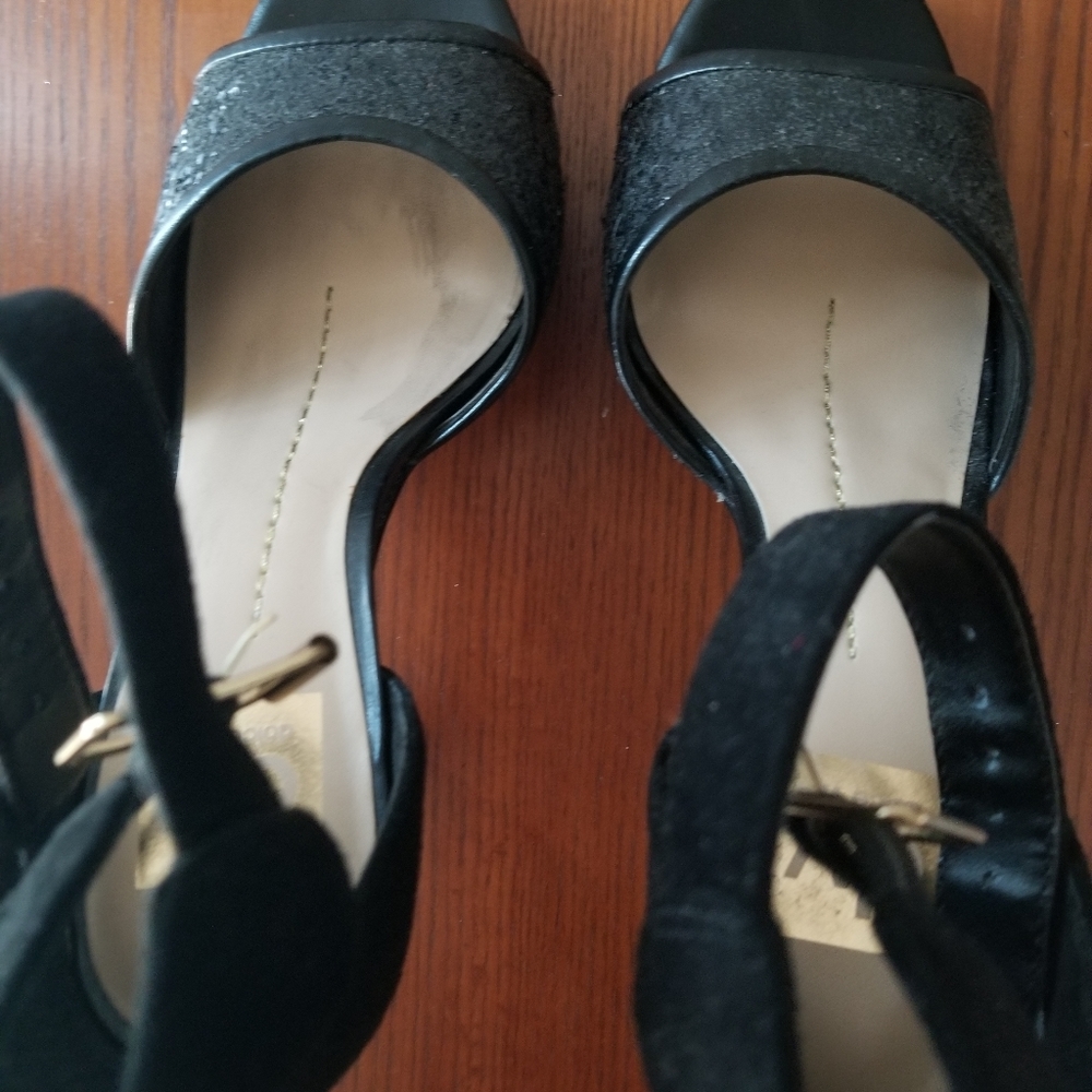 Gently Used Open Toe Heeled Sandal